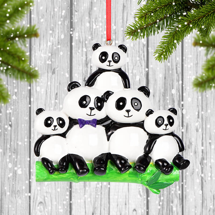 Panda Of Family  Christmas Ornaments # 61672